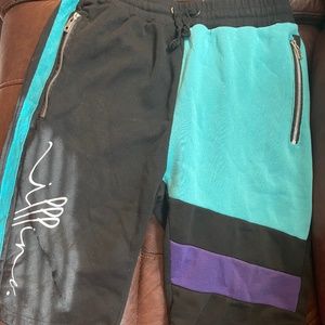 Illline design sweat shorts men